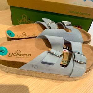 Comfortable slide on sandal